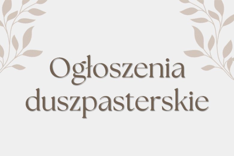 22 Niedziela zwykła